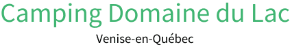 Camping Domaine du Lac